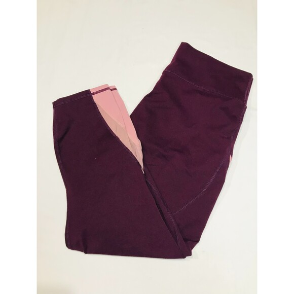 Fabletics Powerhold Women's Mid Rise Leggings Mesh Inserts, Size M - Picture 3 of 3